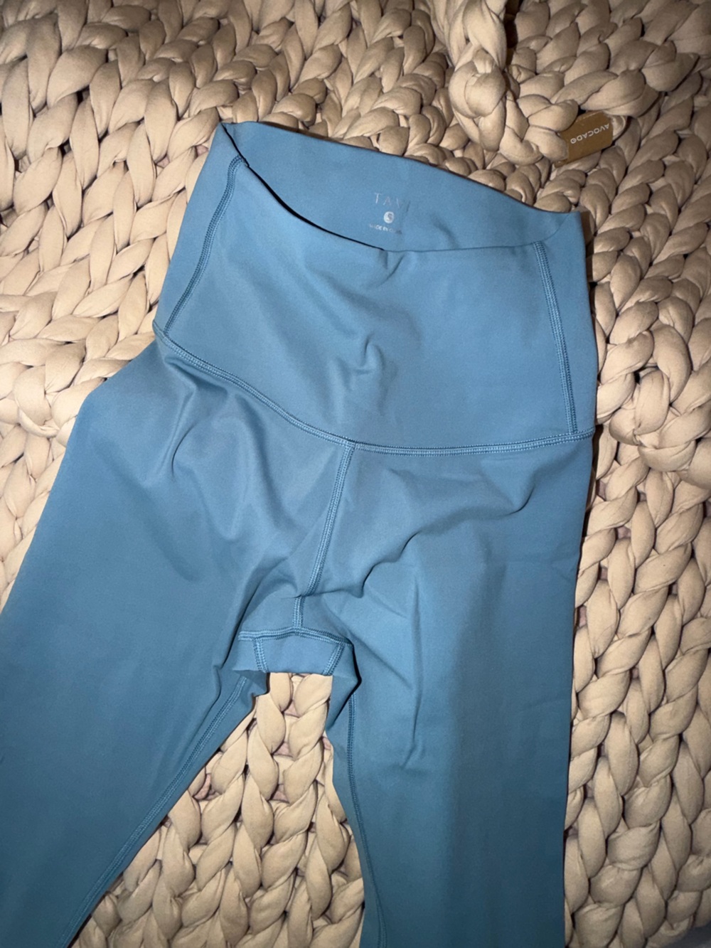 Tavi Blue High-Waisted Leggings